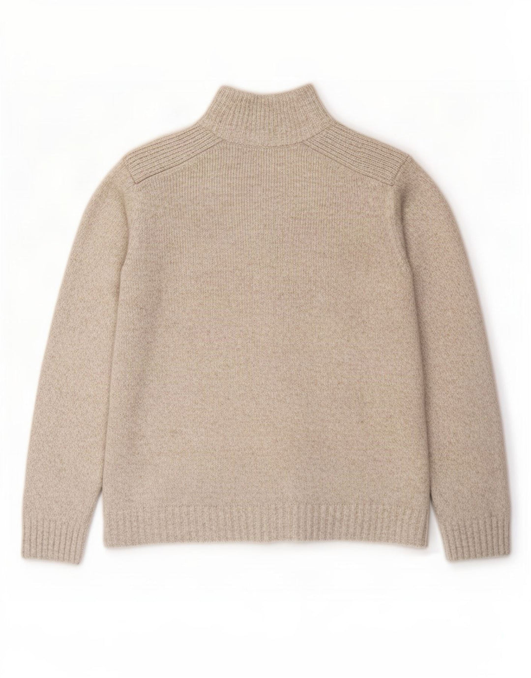 Pulover cardigan pentru bărbați Marks & Spencer, mare, bej, pete acrilic