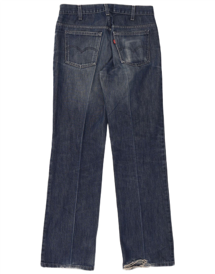 Blugi drepți distressed pentru bărbați Levi's W33 L34 Bumbac albastru
