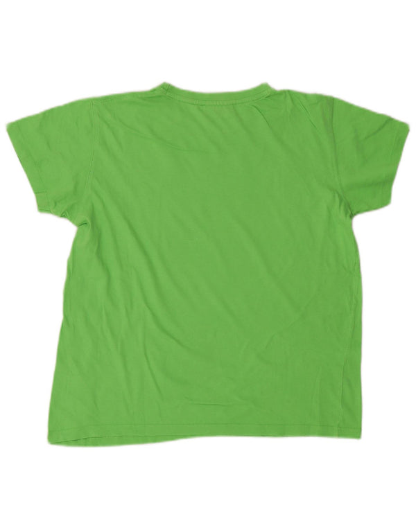 Tricou grafic Pyrex pentru fete Top 14-15 ani 2XL bumbac verde