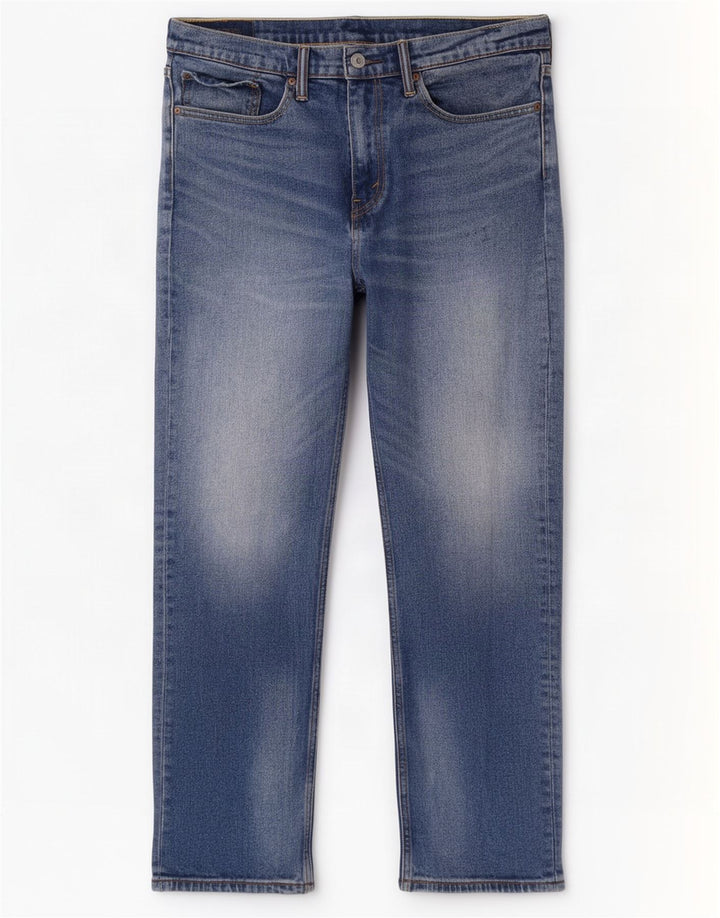Blugi drepti pentru bărbați Levi's W34 L32 Bumbac albastru