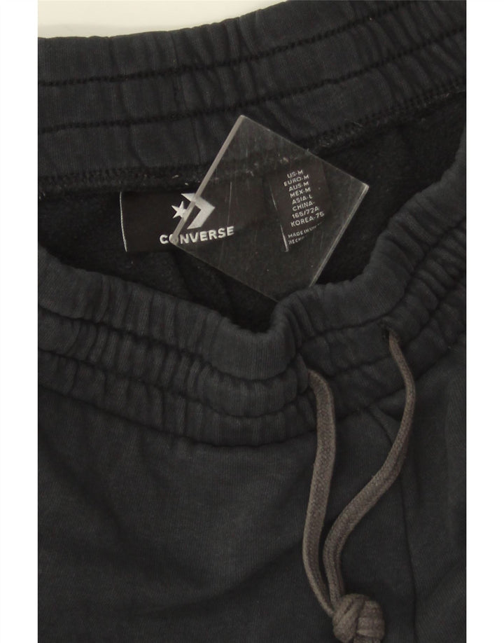 Pantaloni de trening Converse pentru femei Joggeri UK 12 Bumbac mediu negru