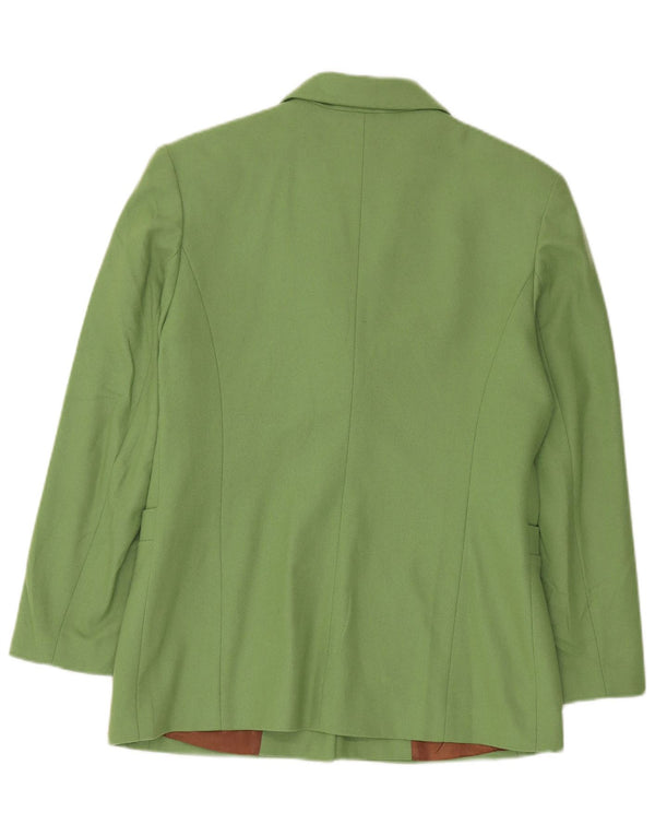 Sacou blazer pentru femei Lancetti cu 3 nasturi IT 46 mare verde