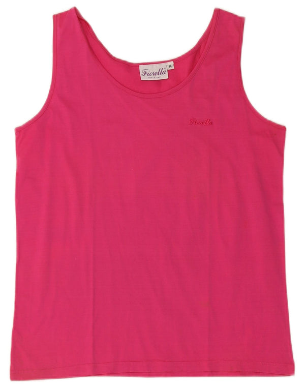 Vest Top Femei Fiorella UK 14 Medium Pink