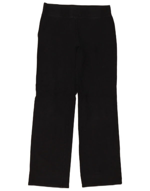 Pantaloni casual drepti pentru femei Marks & Spencer UK 12 Medium W30 L32 Negru