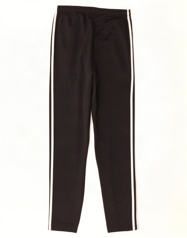 Pantaloni de trening Adidas baieti 13-14 ani poliester negru