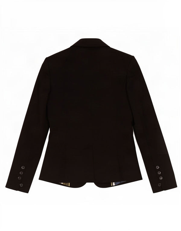 Sacou blazer pentru femei Ted Baker cu 1 nasture Mărimea XS Negru