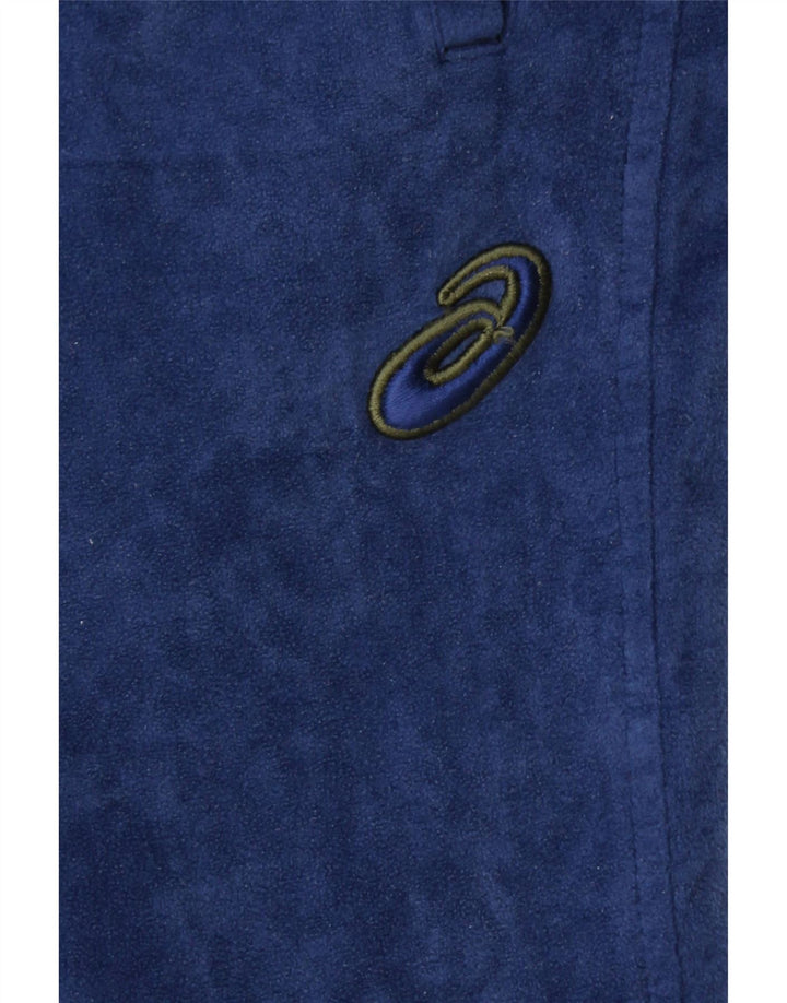 Pantaloni de trening din lână ASICS pentru bărbați, mari bleumarin