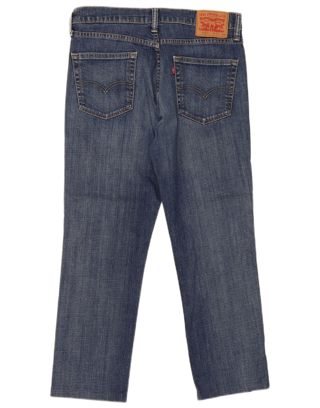Blugi Levi's 511 Slim pentru bărbați W34 L26 Bumbac albastru