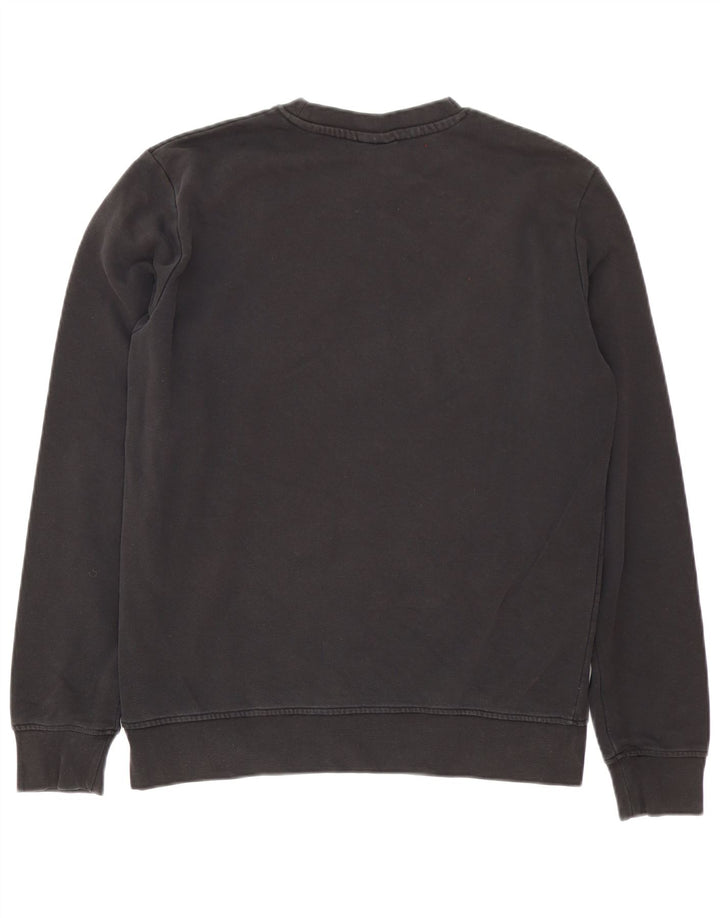 Hanorac pentru bărbați Ellesse Heritage Graphic Pulover mediu din bumbac negru