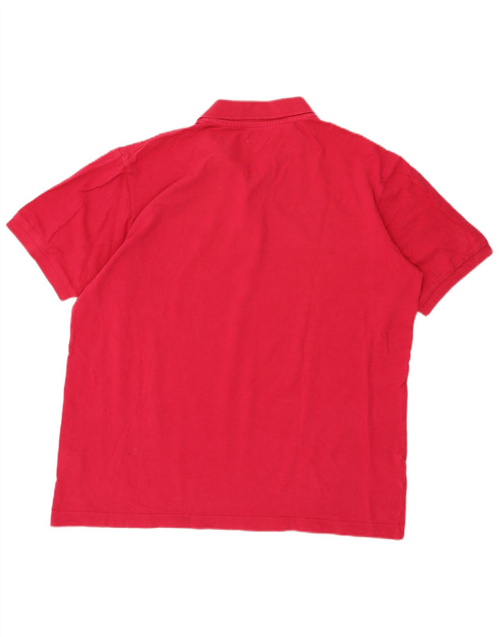 Cămașă polo pentru bărbați Kappa 2XL bumbac roz