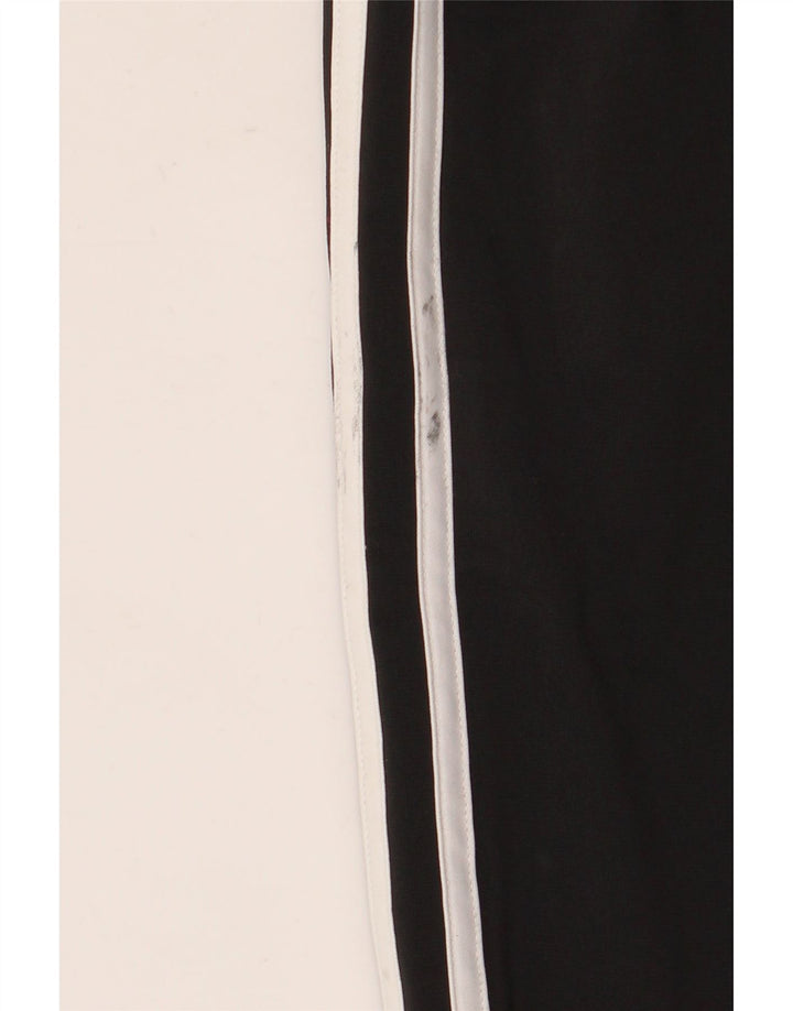 Pantaloni de trening Adidas baieti 11-12 ani poliester negru