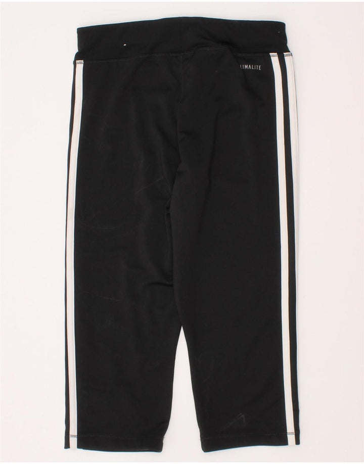 Leggings Adidas Fete Climalite Capri 11-12 Ani Poliester Negru Mediu