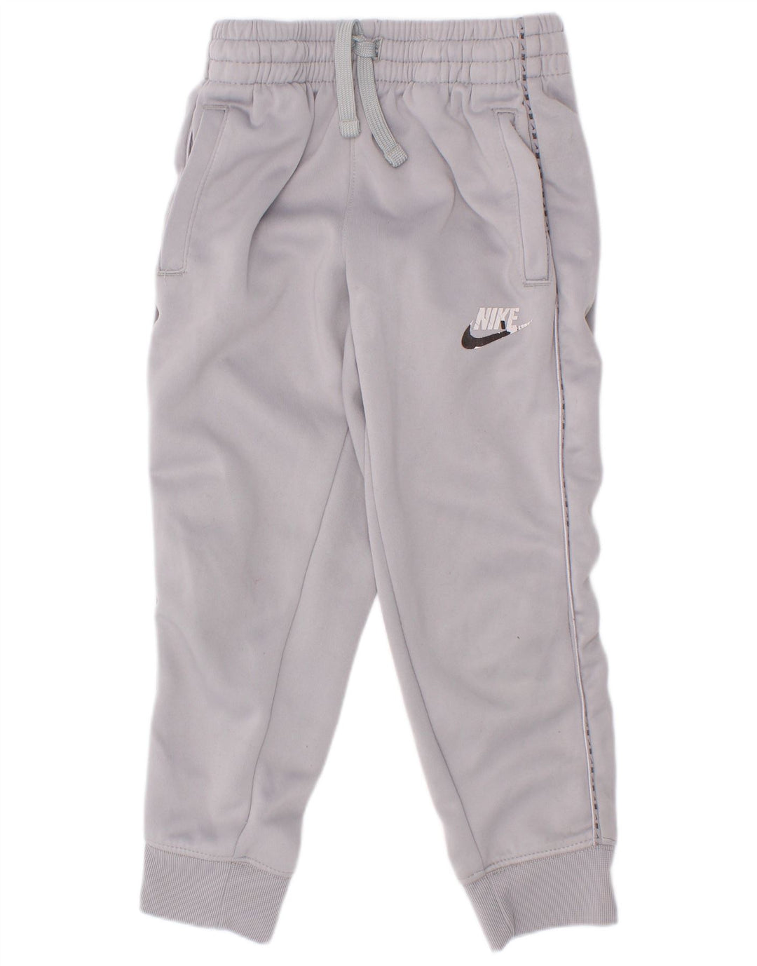 Pantaloni de trening grafic Nike pentru băieți Pantaloni de jogging 4-5 ani Poliester gri mic