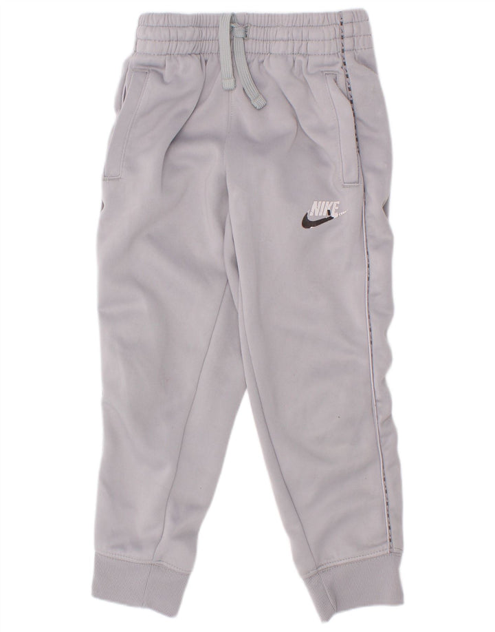 Pantaloni de trening grafic Nike pentru băieți Pantaloni de jogging 4-5 ani Poliester gri mic