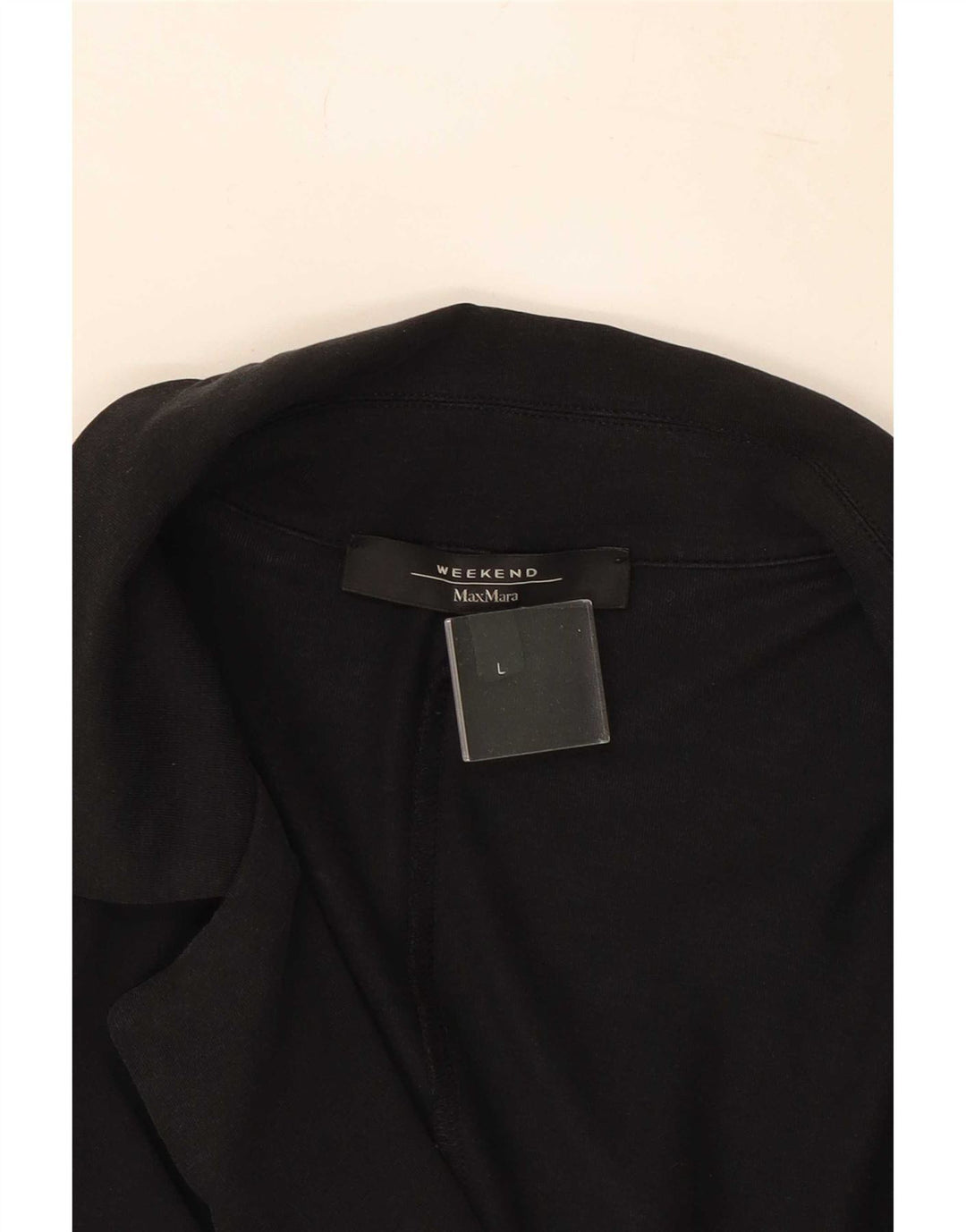 Max Mara Blazer Weekend cu 2 nasturi pentru femei Marea Britanie 14, mare, negru, Lycra