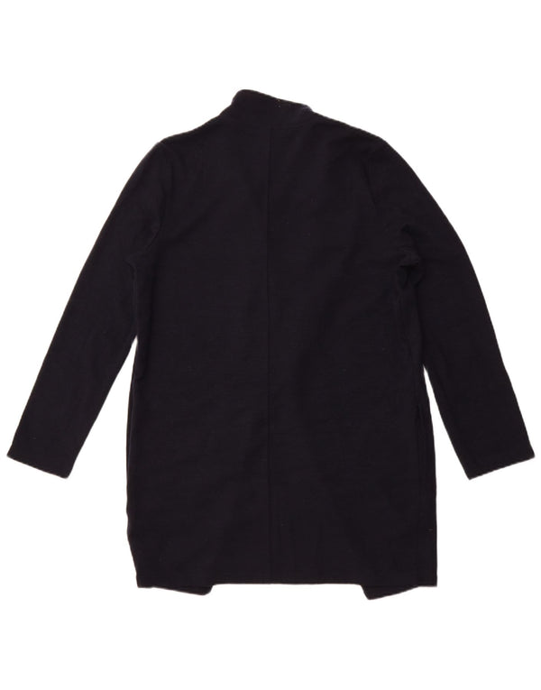 MARKS & SPENCER Pulover cardigan cu paragate pentru femei UK 10 Mic bleumarin