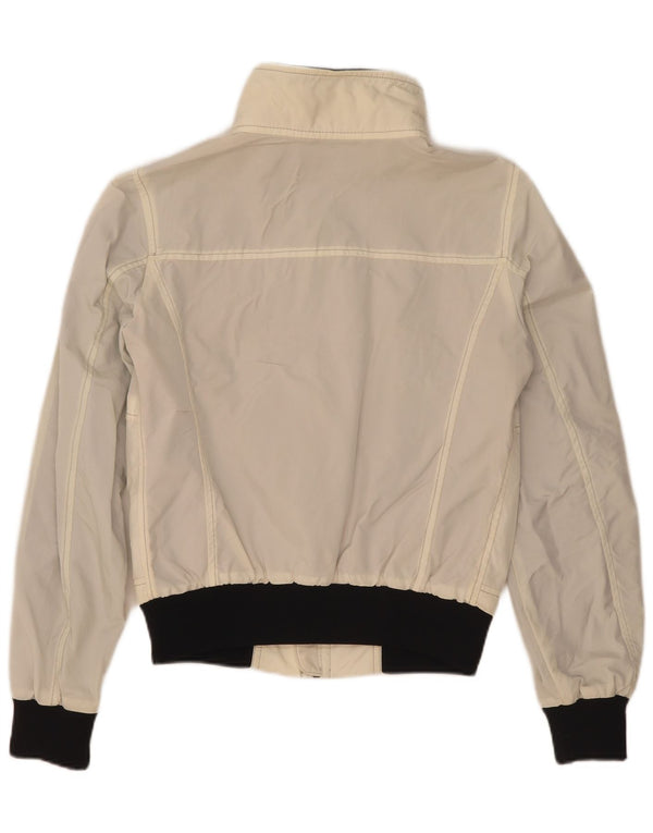 Jachetă Bomber Cruz pentru femei Refrigiwear UK 14, mare, alb, din nailon