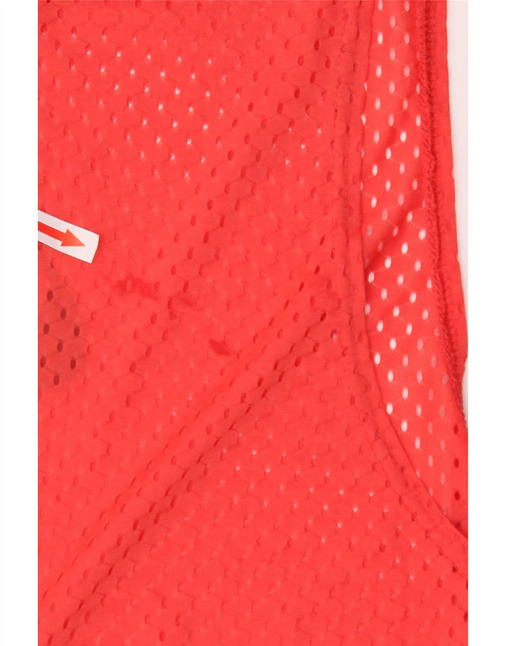 Top cu vestă grafică Nike pentru bărbați, mare, roșu, poliester
