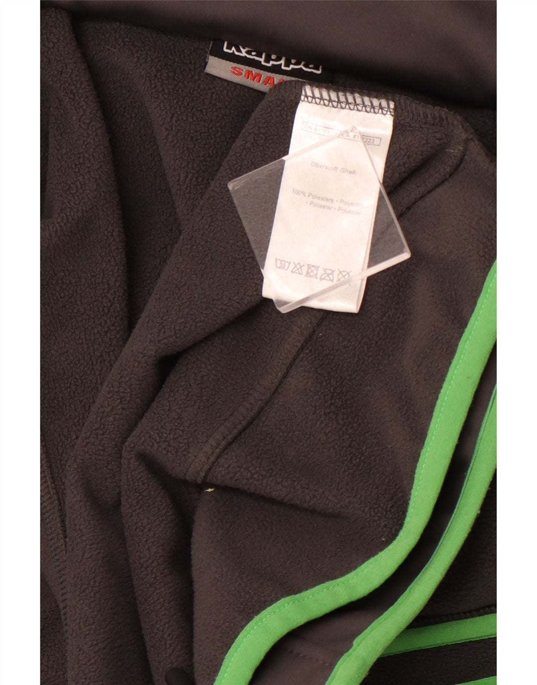 KAPPA Jachetă de trening cu glugă Borussia Mönchengladbach pentru bărbați, gri mică