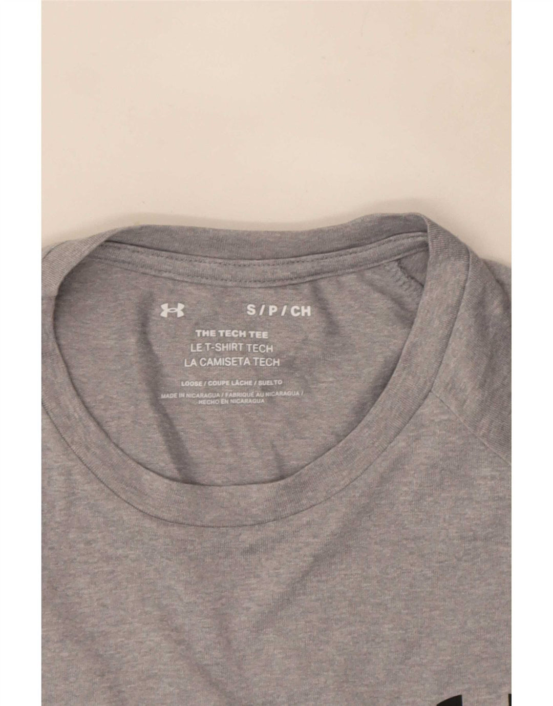 Tricou Under Armour pentru bărbați Top mic gri