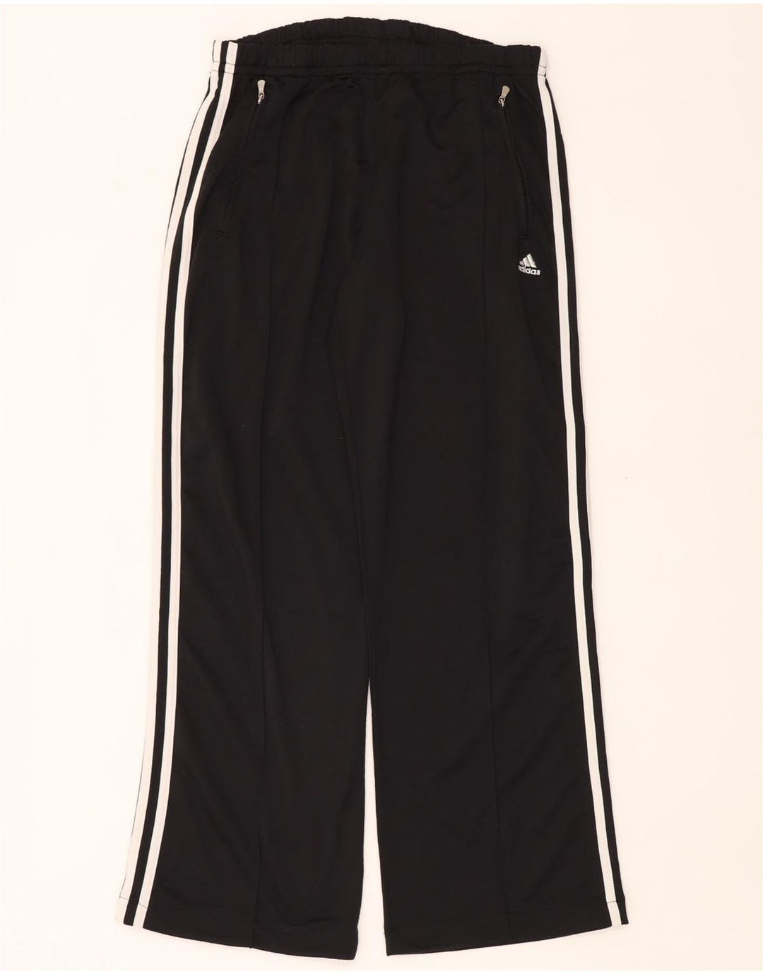 Pantaloni de trening ADIDAS pentru bărbați UK 38/40 Poliester mediu negru