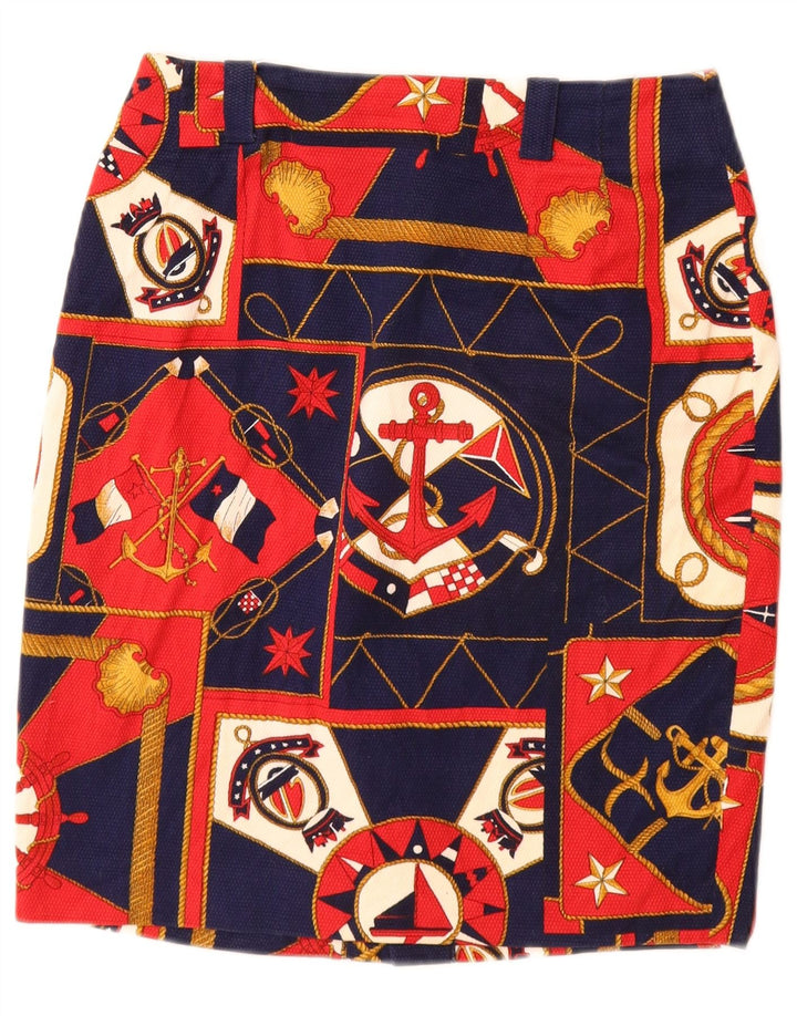 Fusta creion LES COPAINS pentru femei IT 42 Medium W26 Bleumarin