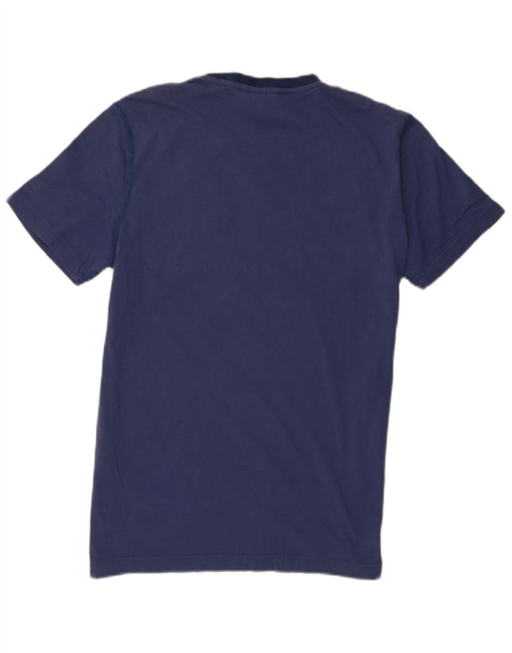 Tricou grafic pentru bărbați G-Star Top mediu din bumbac bleumarin
