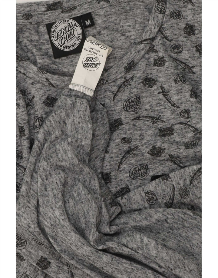 Tricou grafic pentru bărbați Santa Cruz Top Medium Gri Poliester