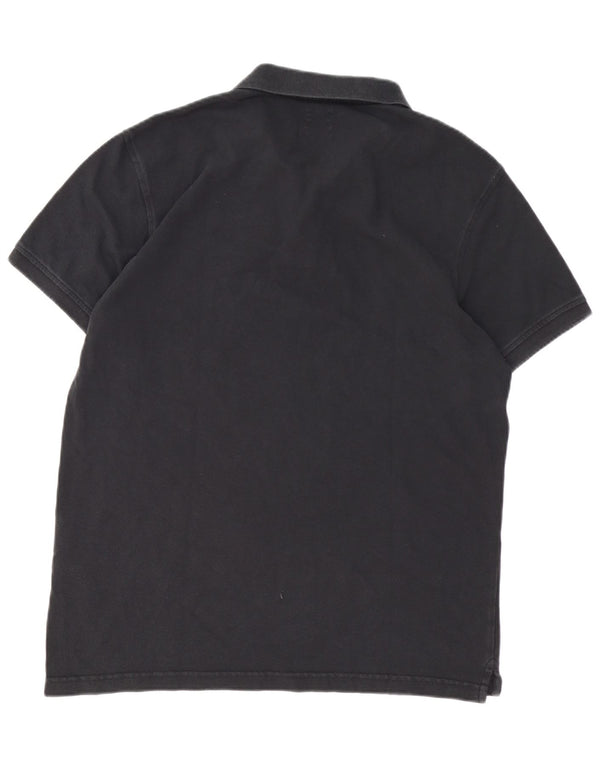 Levi's Mens Standard Polo Shirt Large Black Cotton