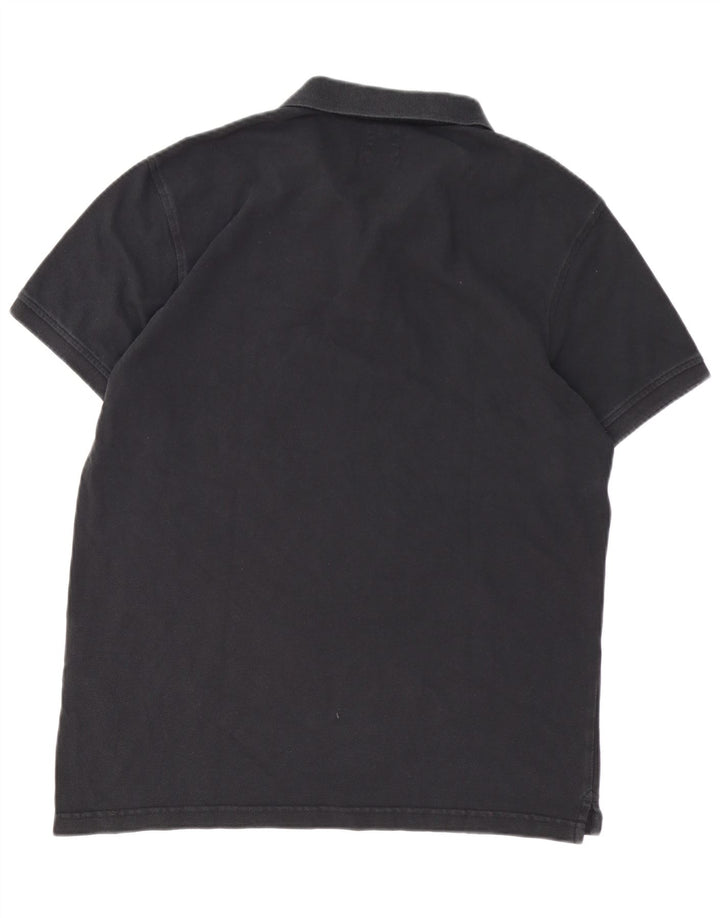 Tricou polo standard pentru bărbați Levi's, mare, negru, bumbac