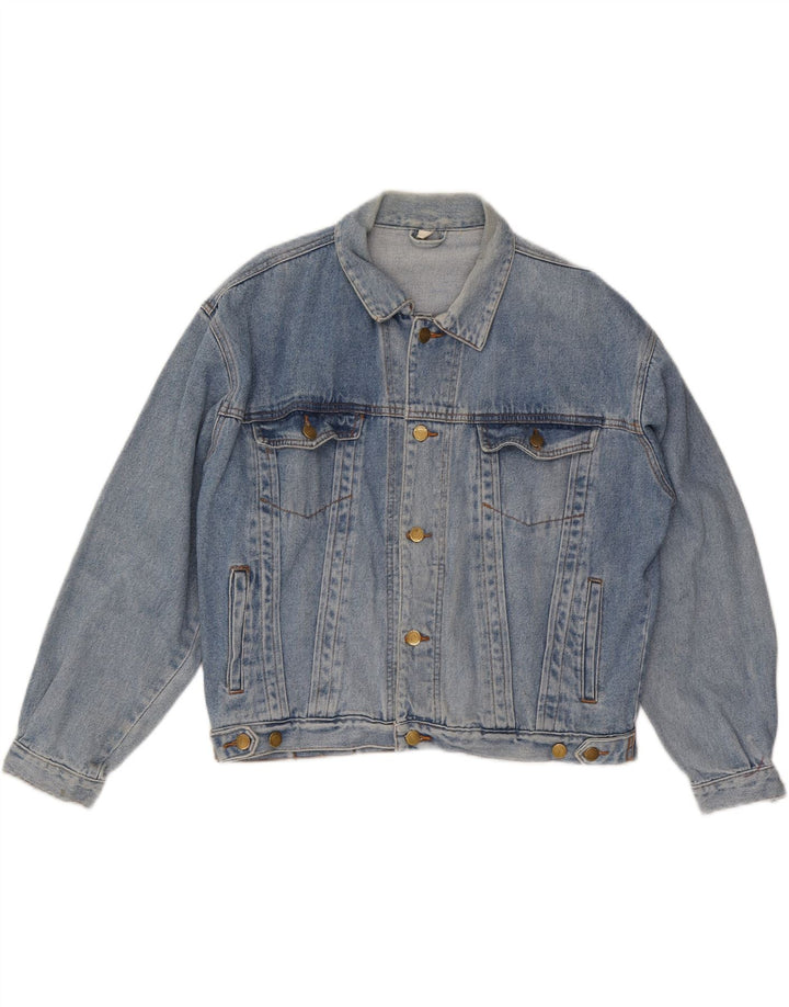 Jachetă de denim crop pentru bărbați VINTAGE IT 48 Medium Blue