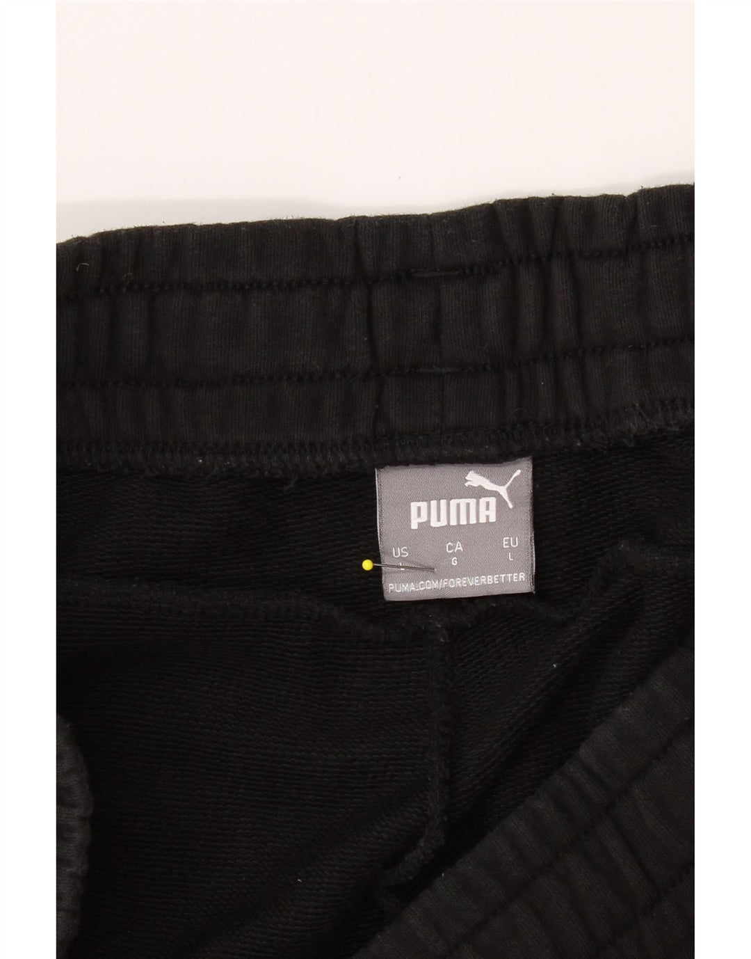 PUMA Mens Sport Shorts Large  Black Vintage Puma and Second-Hand Puma from Messina Hembry 