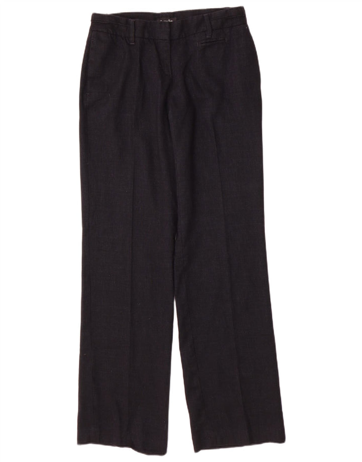 Massimo Dutti Pantaloni Chino Drepți Femei EU 38 Mici L28 L31 Bleumarin