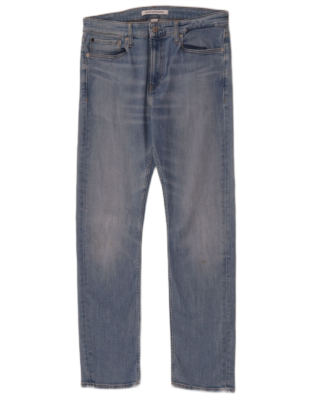 Blugi slim pentru bărbați Calvin Klein W32 L32 Bumbac albastru