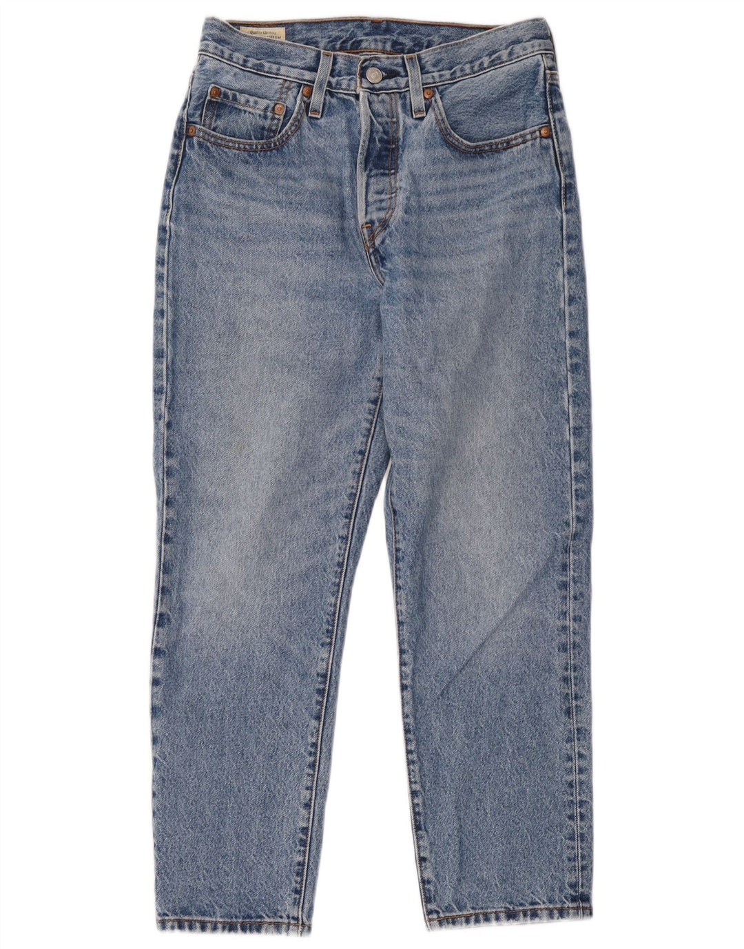 Blugi drepti 501 pentru femei Levi's W26 L26 Bumbac albastru