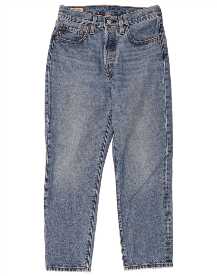 Blugi drepti 501 pentru femei Levi's W26 L26 Bumbac albastru