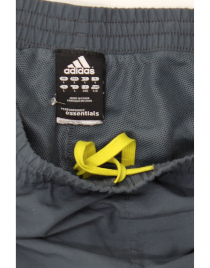 Pantaloni de trening Adidas Climalite pentru bărbați, mari, gri, poliester