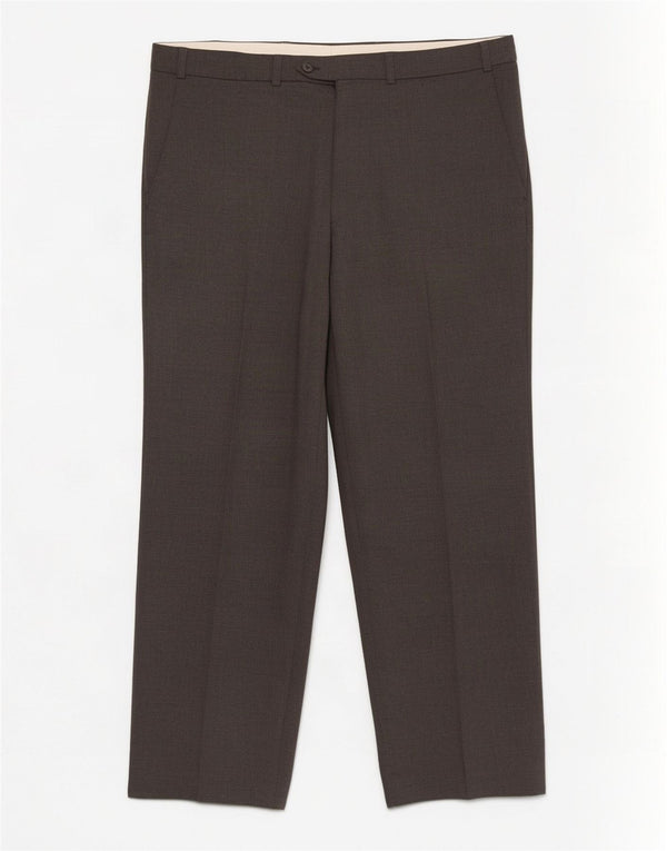 Marks & Spencer Pantaloni drepți pentru bărbați L36 L29 Poliester gri