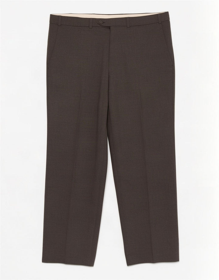 Marks & Spencer Pantaloni drepți pentru bărbați L36 L29 Poliester gri