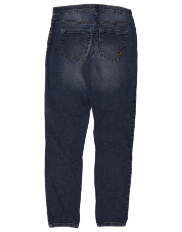 Blugi Skinny Fete Benetton 11-12 Ani L26 L28 Bleumarin