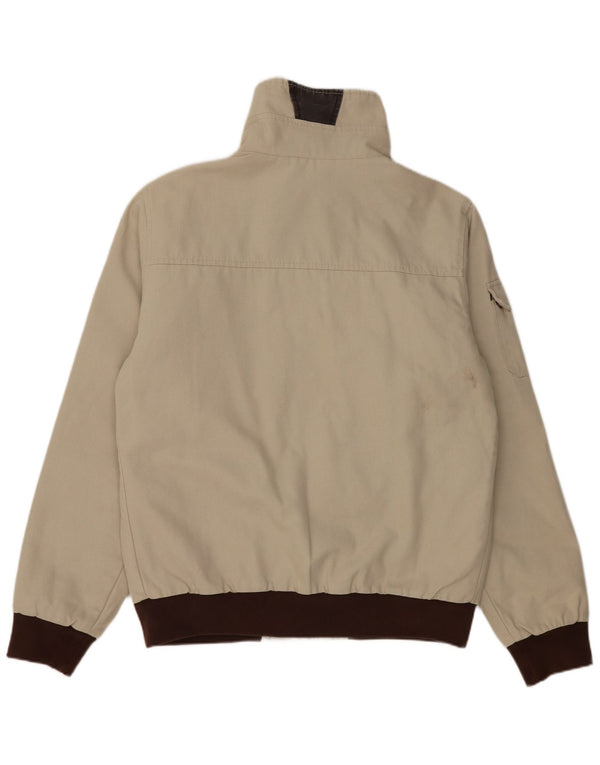 Murphy & Nye pentru bărbați Sailmakers Bomber Jacket UK 42 XL, bumbac color bloc, gri