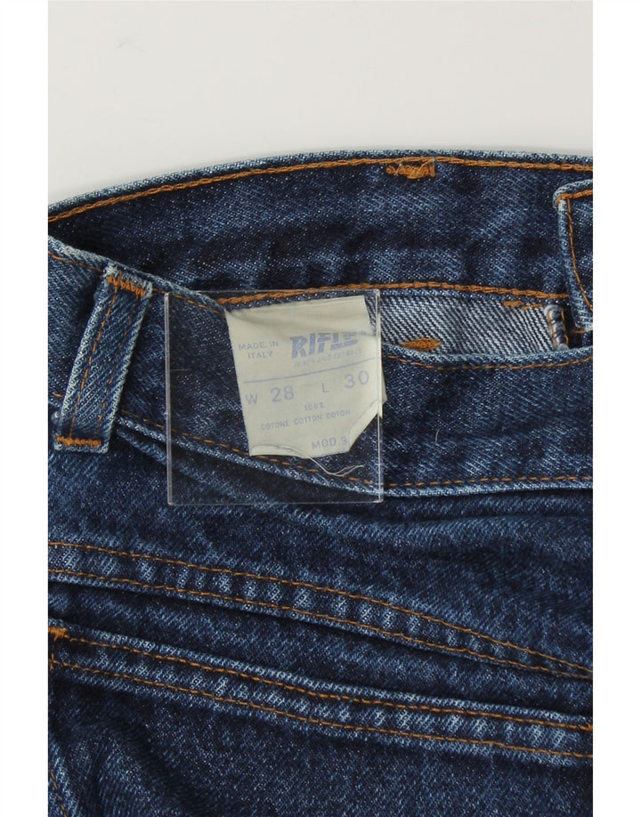 RIFLE Womens Tapered Jeans W28 L30 Blue Cotton Vintage Rifle and Second-Hand Rifle from Messina Hembry 