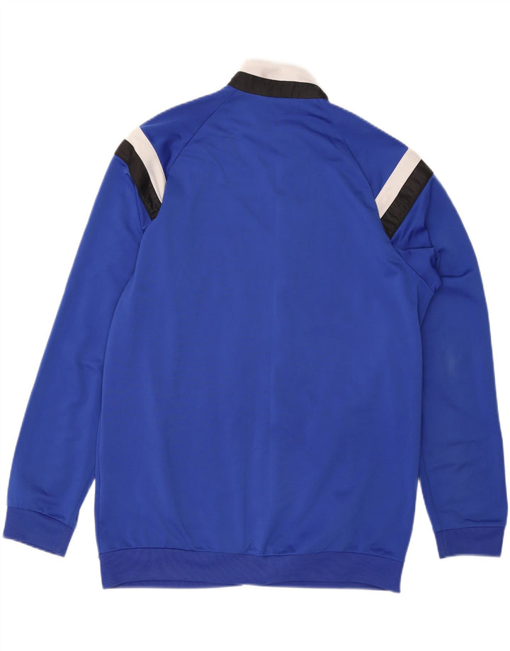 Jachetă de trening pentru bărbați Adidas, mare, albastru, poliester color bloc