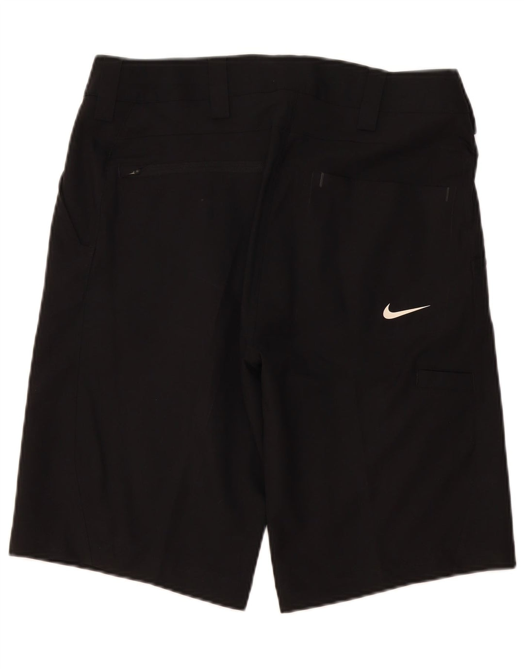 Pantaloni scurți cargo Nike pentru bărbați W32 Poliester mediu negru
