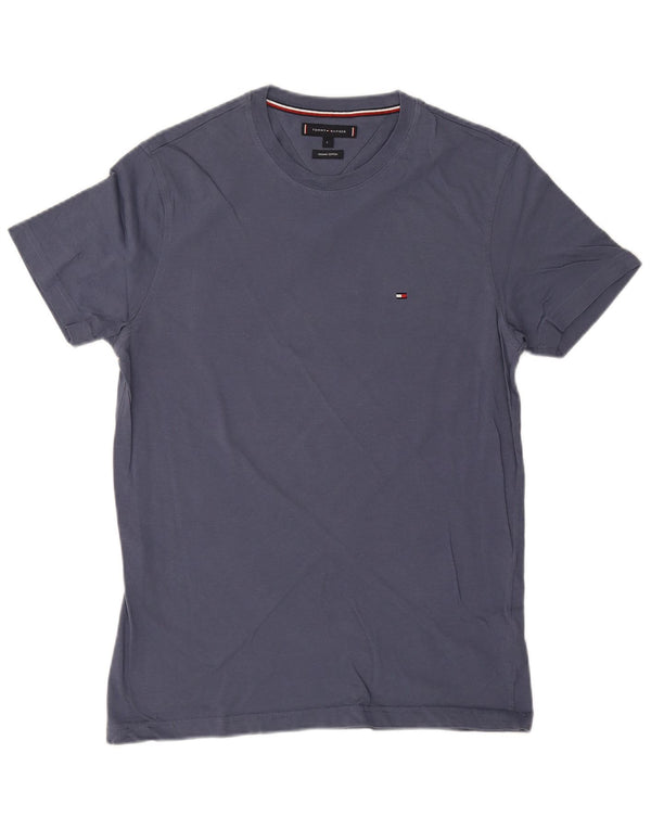 Tricou pentru bărbați Tommy Hilfiger Top mic din bumbac bleumarin