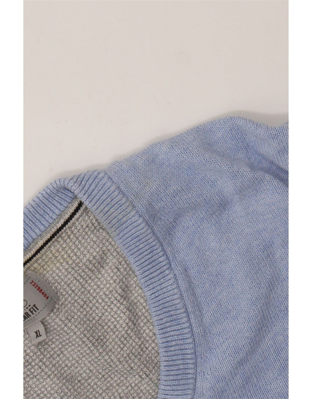 Marks & Spencer Mens Vest Tank Top XL Blue Bumbac