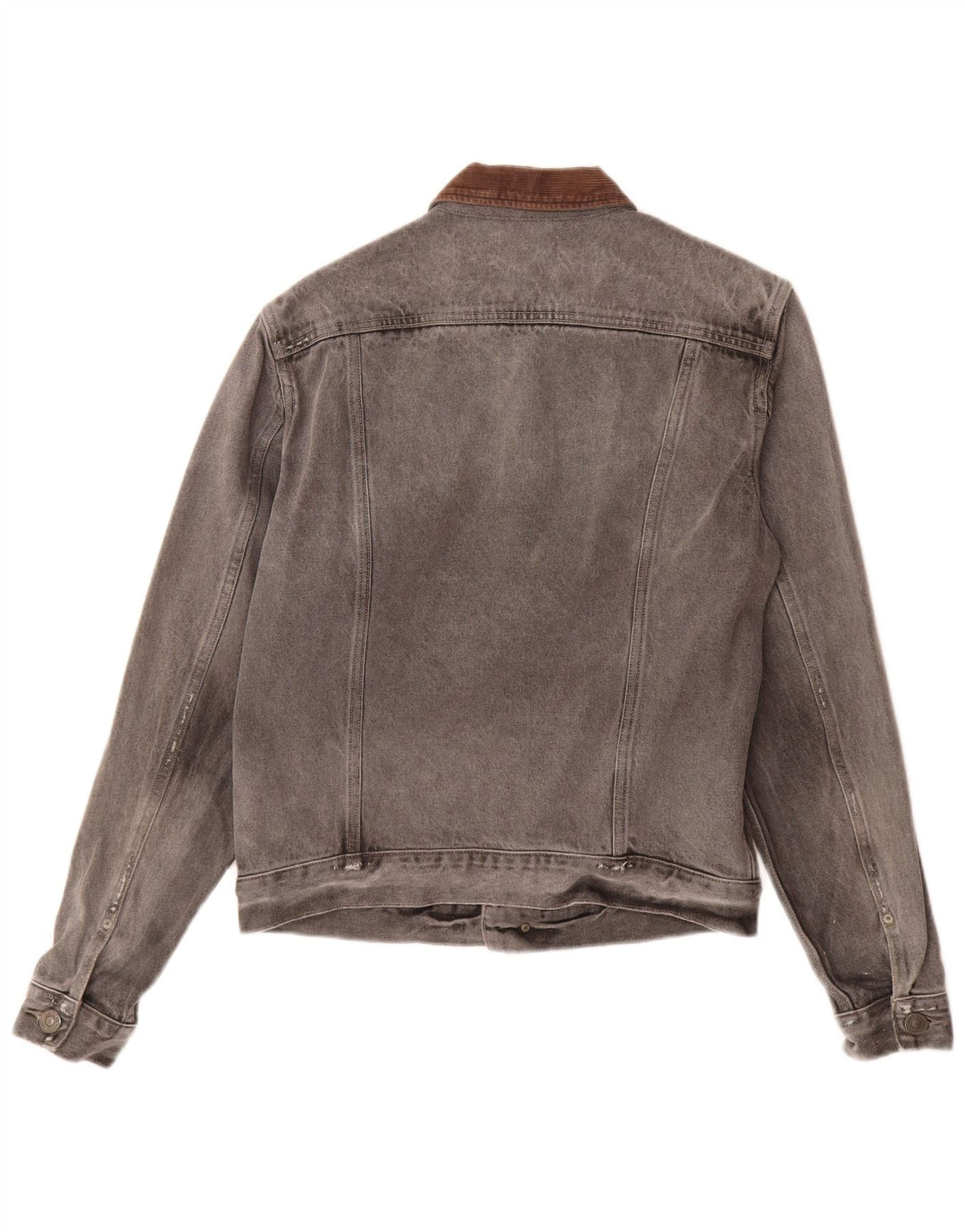 Jachetă de blugi pentru bărbați All Saints UK 36, bumbac gri mic