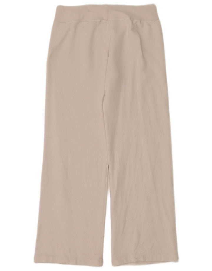 Pantaloni de trening Champion pentru femei UK 14 Medium White Bumbac