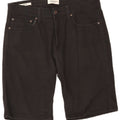 Jack & Jones Pantaloni scurți obișnuiți pentru bărbați, mediu W32, bumbac negru