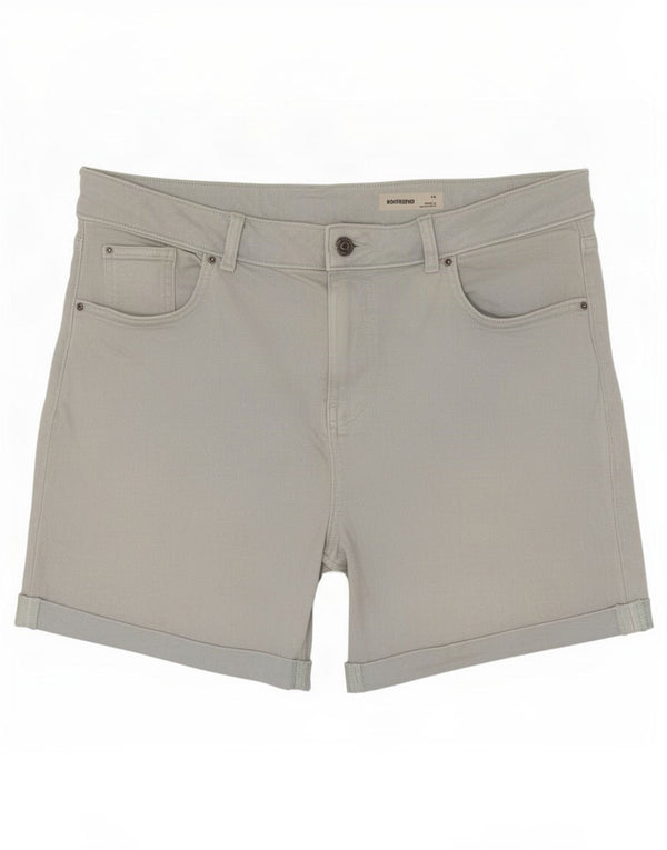 Marks & Spencer Pantaloni scurți din blugi pentru femei Boyfriend UK 14 Large W34 Blue Bumbac
